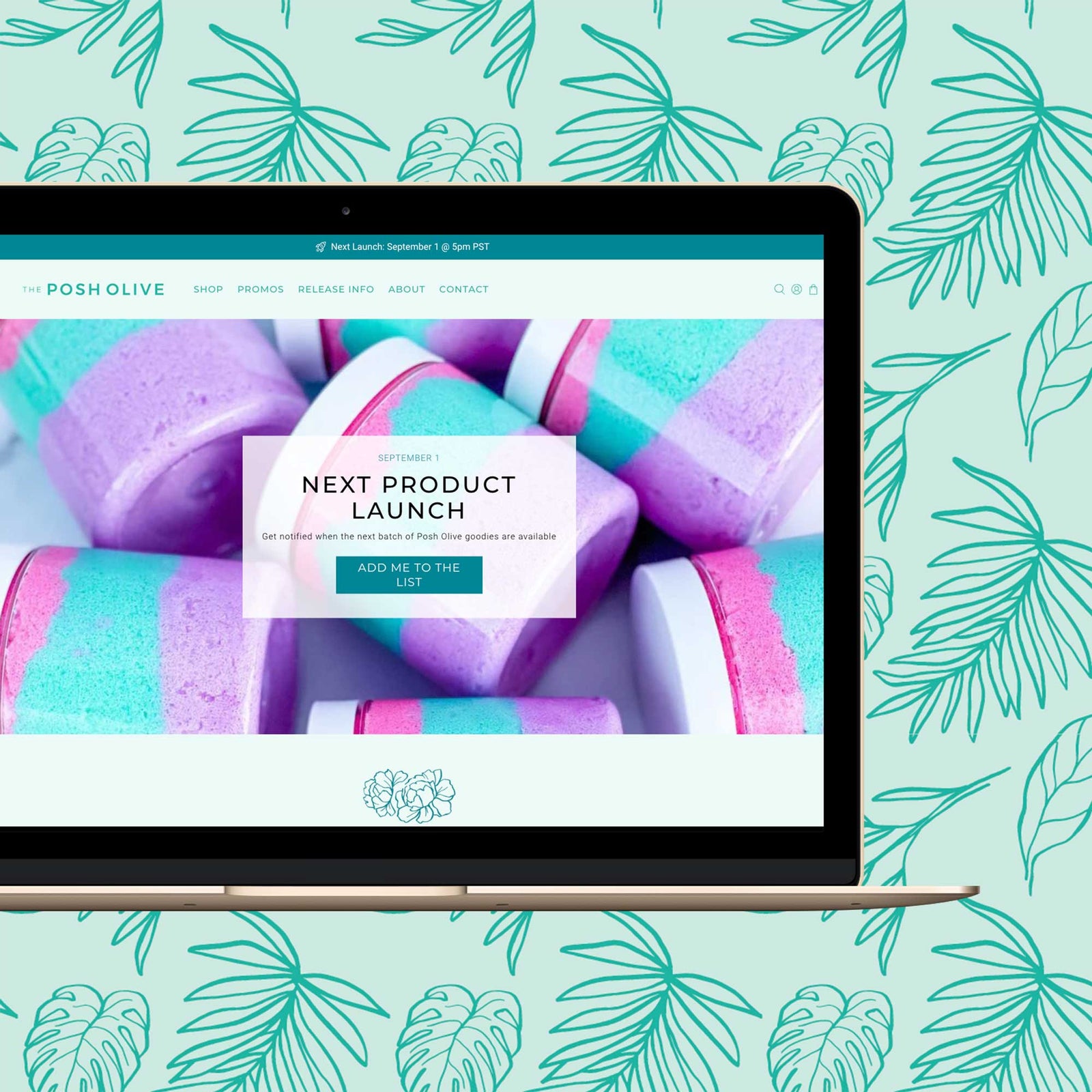 The Posh Olive Shopify Website