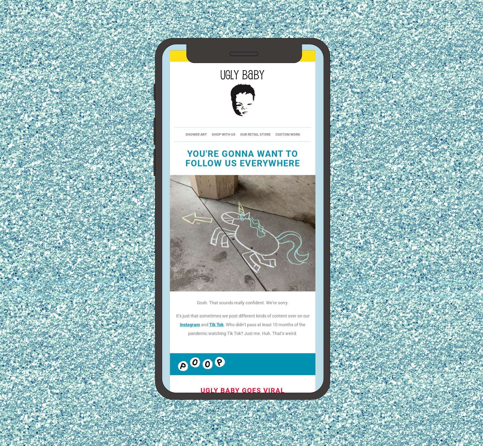 Ugly Baby Klaviyo Email